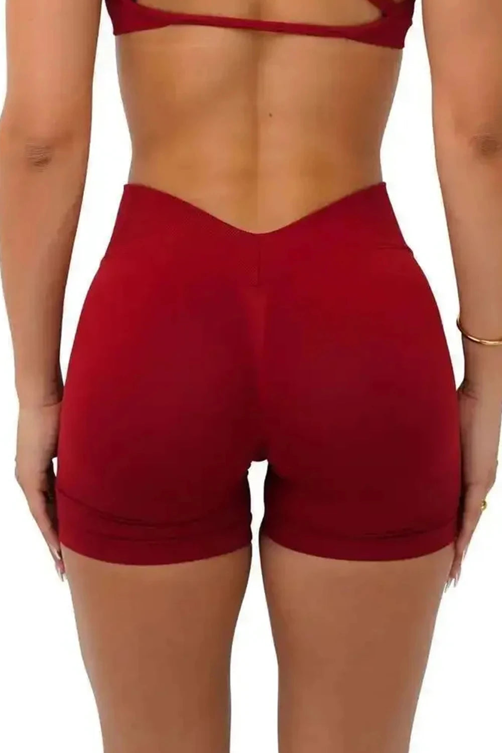 VELLIN Sculpt™ PeachV Gym Shorts